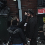 Seth Rogan filming Pickled in Pittsburgh next to EM Media